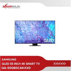 QLED TV 55 Inch Samsung QLED 4K Smart TV QA-55Q80CAKXXD