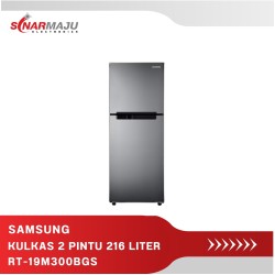 KULKAS 2 PINTU SAMSUNG REFRIGERATOR 216 LITER RT-19M300BGS