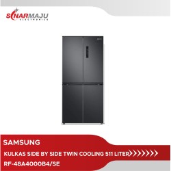 Kulkas Side By Side Samsung Twin Cooling 511 Liter RF48A4000B4/SE