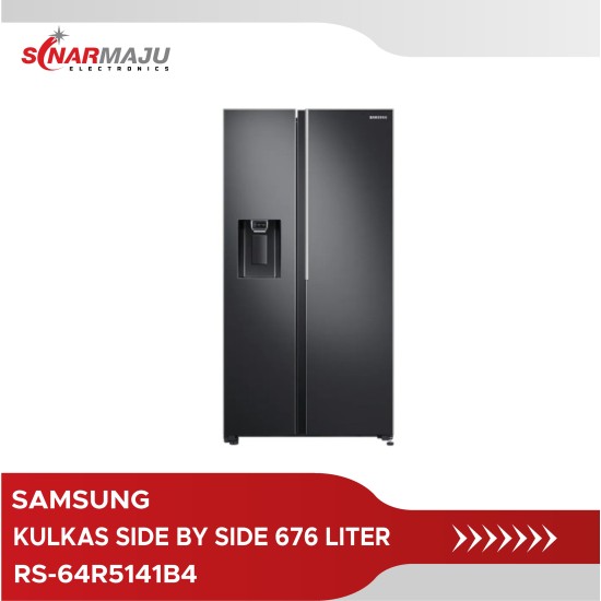 Kulkas Side by Side Dispenser Samsung 676 Liter RS-64R5141B4