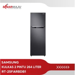 Kulkas 2 Pintu Samsung Refrigerator 264 Liter RT-25FARBDB1