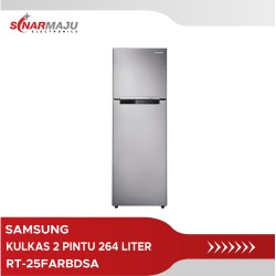 Kulkas 2 Pintu Samsung Refrigerator 264 Liter RT-25FARBDSA