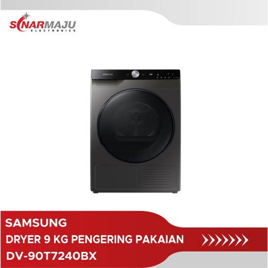 Dryer 9 Kg Samsung Pengering Pakaian DV-90T7240BX