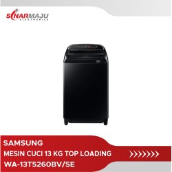 Mesin Cuci 1 Tabung Samsung 13 Kg Top Loading WA-13T5260BV/SE