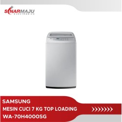 Mesin Cuci 1 Tabung Samsung 7 Kg Top Loading WA-70H4000SG