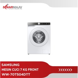 Mesin Cuci 1 Tabung Samsung 7 Kg Front Loading WW-70T504DTT