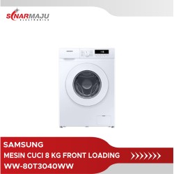 Mesin Cuci 1 Tabung Samsung 8 Kg Front Loading WW-80T3040WW