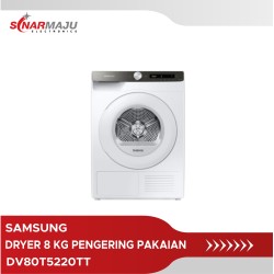 Samsung Dryer 8 Kg Pengering Pakaian DV80T5220TT