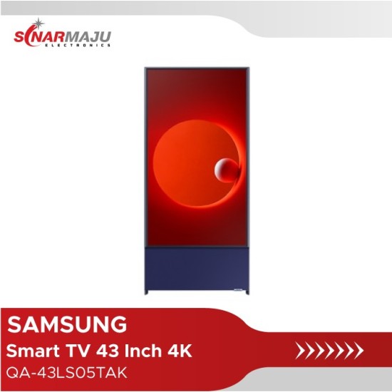LED TV 43 Inch Samsung The Sero QLED 4K Smart TV QA-43LS05TAK