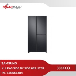 Kulkas Side By Side Samsung Refrigerator 689 Liter RS-63R5561B4