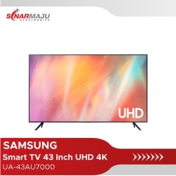 LED TV 43 Inch Samsung UHD 4K Smart TV UA-43AU7000