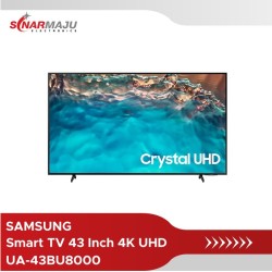 LED TV 43 Inch Samsung 4K UHD Smart TV UA-43BU8000