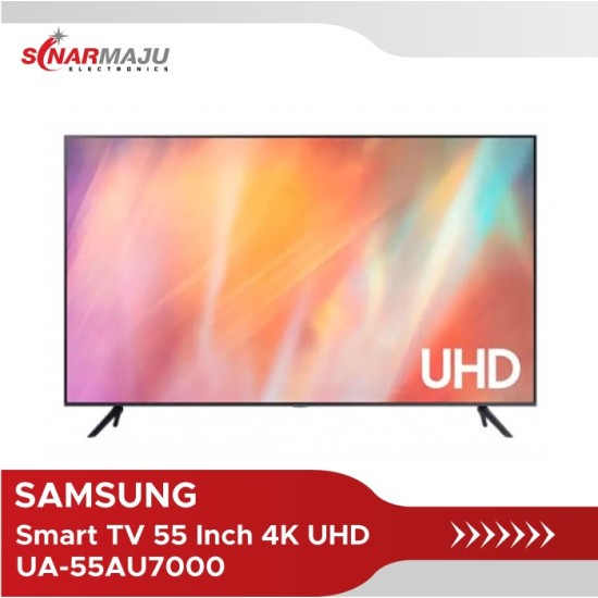 LED TV 55 Inch Samsung 4K UHD Smart TV UA-55AU7000 LED TV 55 Inch Samsung 4K UHD Smart TV UA-55AU7000