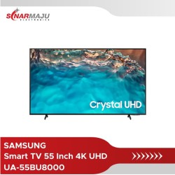 LED TV 55 Inch Samsung 4K UHD Smart TV UA-55BU8000