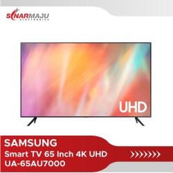 LED TV 65 Inch Samsung 4K UHD Smart TV UA-65AU7000