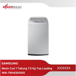 Mesin Cuci 1 Tabung Samsung 7.5 Kg Top Loading WA-75H4200SG