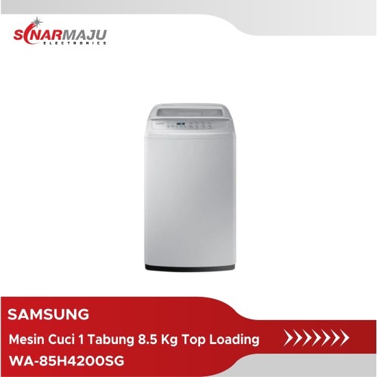 Mesin Cuci 1 Tabung Samsung 8.5 Kg Top Loading WA-85H4200SG