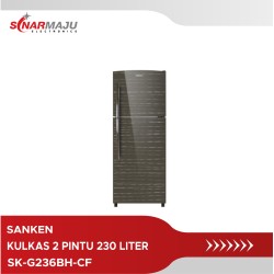 Kulkas 2 Pintu Sanken 230 Liter SK-G236BH-CF