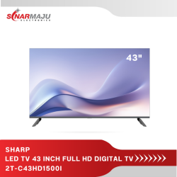 LED TV 43 Inch Sharp Full HD Digital TV 2T-C43HD1500I