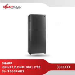 KULKAS 2 PINTU SHARP 502 LITER SJ-IT660PMDS