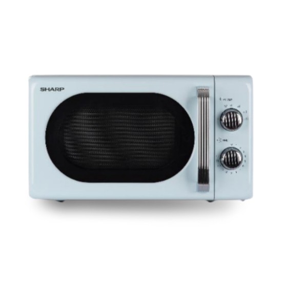 MICROWAVE OVEN 20 LITER SHARP SOLO RETRO R-201MRS-RD/PK/BW/BL