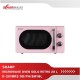 MICROWAVE OVEN 20 LITER SHARP SOLO RETRO R-201MRS-RD/PK/BW/BL