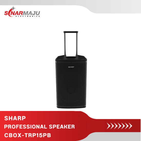 Speaker Bluetooth Portable Sharp CBOX-TRP15PB