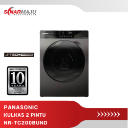 MESIN CUCI 1 TABUNG SHARP 12.5 KG FRONT LOADING  ES-FL1212SX