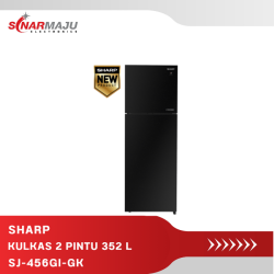 Kulkas 2 Pintu Sharp 352 Liter SJ-456GI-GK