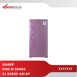 Kulkas 1 Pintu Sharp 166 Liter SJ-N183D-AB/AP