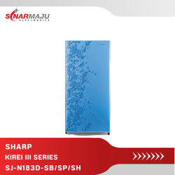 Kulkas 1 Pintu Sharp 166 Liter SJ-N183D-SB/SP/SH