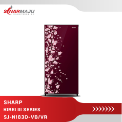 Kulkas 1 Pintu Sharp 166 Liter SJ-N183D-VB/VR