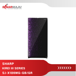Kulkas 1 Pintu Sharp 166 Liter SJ-X186MG-GB/GR