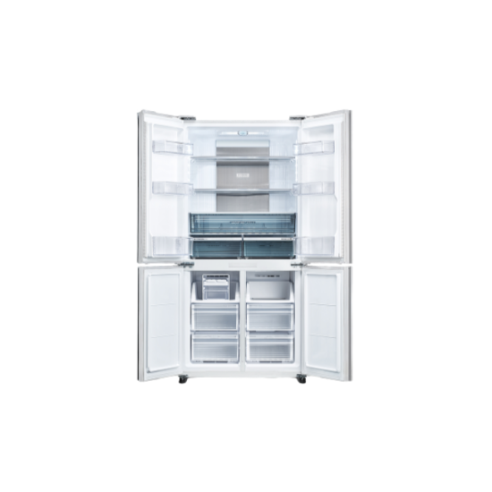 Kulkas MultiDoor Sharp 639 Liter Magic Note SJ-IF91PG-GW