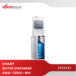 Water Dispenser Sharp Galon Bawah SWD-72EHL-WH