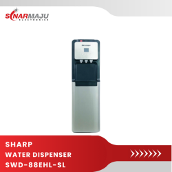 Dispenser Galon Bawah Sharp Standing Dispenser SWD-88EHL-SL