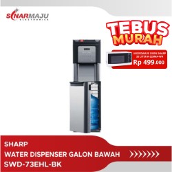 Water Dispenser Sharp Galon Bawah SWD-73EHL-BK