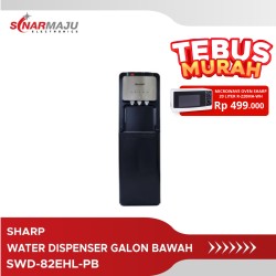 Dispenser Galon Bawah Sharp Standing Dispenser SWD-82EHL-PB