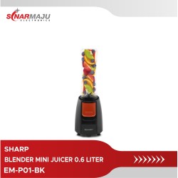 Blender Mini Juicer 0.6 Liter Sharp EM-P01-BK