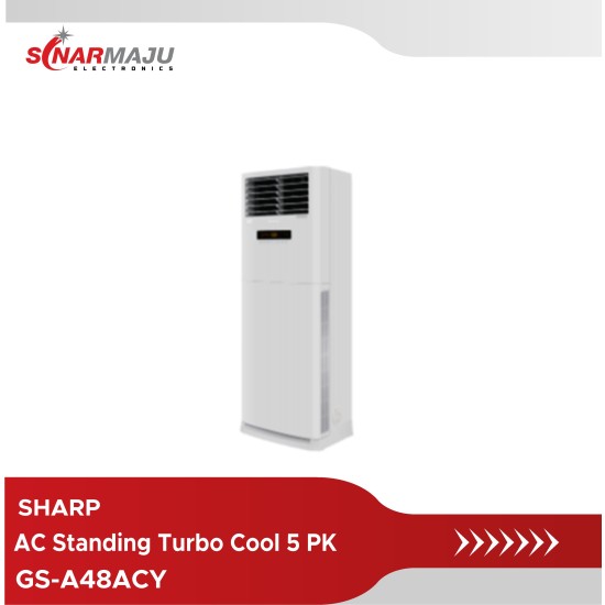 AC Floor Standing 5 PK SHARP Turbo Cool Series GS-A48ACY (Unit Only)