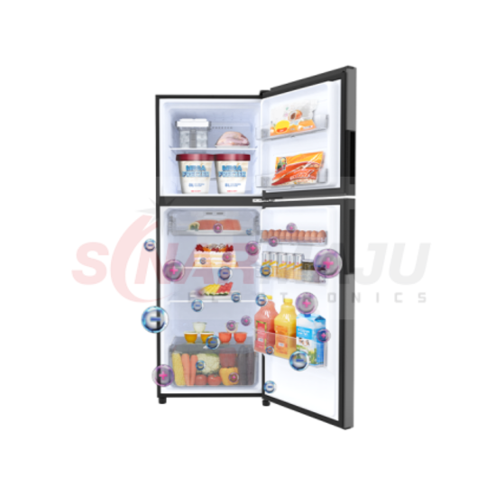 Kulkas 2 Pintu SHARP 306 Liter J-Tech Inverter New Series SJ-386SI-DS