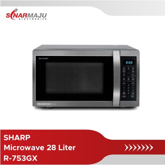 Microwave 28 Liter Sharp R-753GX(BS)