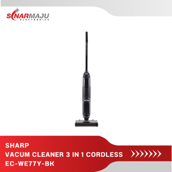 Vacuum  Cleaner 3 in 1 Cordless SHARP EC-WE77Y-BK