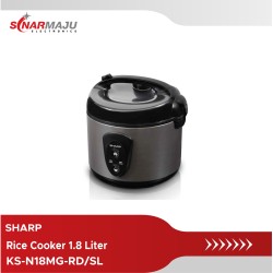Rice Cooker Sharp 1.8 Liter KS-N18MG-RD/SL