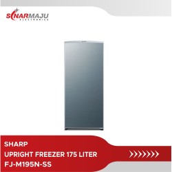 Up Right Freezer Sharp 175 Liter FJ-M195N-SS