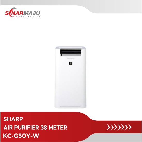 Air Purifier Sharp 38 Meter with Humidifying Function KC-G50Y-W