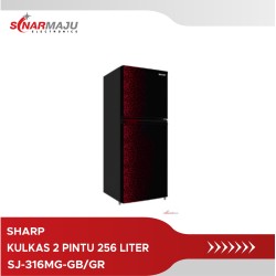 Kulkas 2 Pintu Sharp 256 Liter SJ-316MG-GB/GR