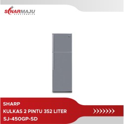 Kulkas 2 Pintu Sharp 352 Liter SJ-450GP-SD