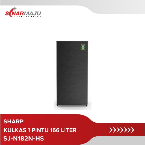 Kulkas 1 Pintu Sharp 166 Liter SJ-N182N-HS