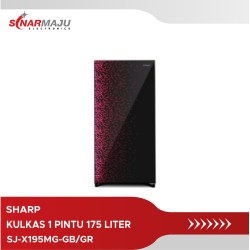 Kulkas 1 Pintu Sharp 175 Liter SJ-X195MG-GB/GR